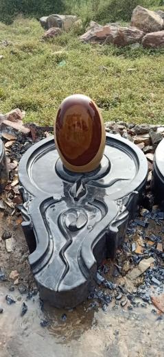 Narmadeshwar Shivling Plain Jaldhari