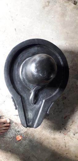 Akhand Narmadeshwar Shivling Damru Shape Jaldhari
