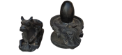 Shivling with Damru Shape Jaldhari And Nandi